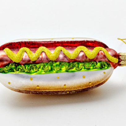 Елочная игрушка «Хот-дог»