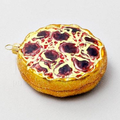 Елочная игрушка Пицца Пепперони