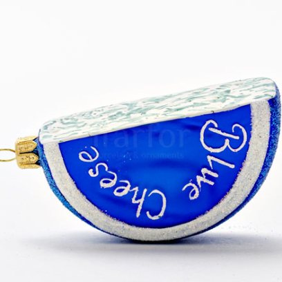 Елочная игрушка «Сыр Blue»