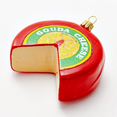 Елочная игрушка «Сыр Gouda»