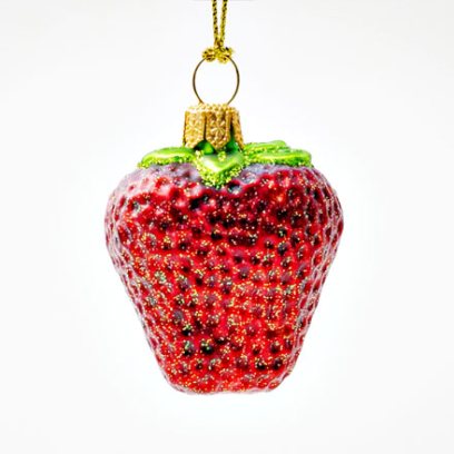 Елочная игрушка «Клубника»