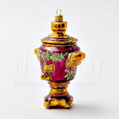 Елочная игрушка «Русский самовар»