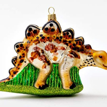 Елочная игрушка Стегозавр