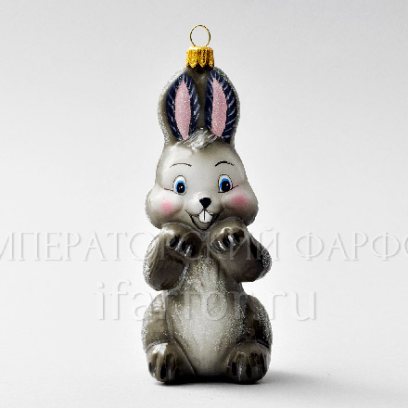 Елочная игрушка «Заяц»