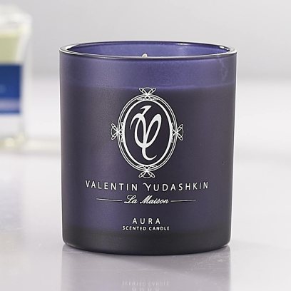 Свеча в стеклянном стакане  Аура  300 мл AURA-CANDLE