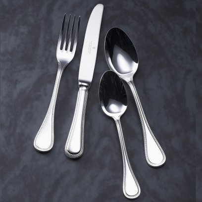 Набор столовых приборов С посеребрением 6/24 Перл