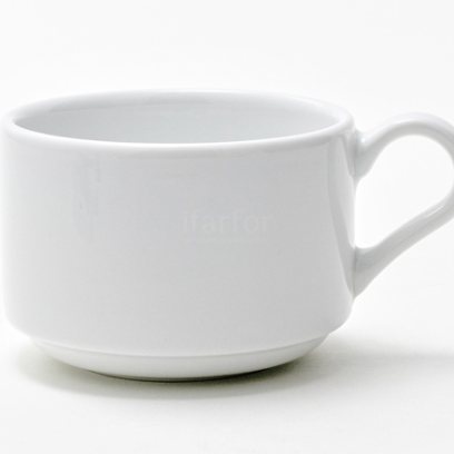 Чашка чайная Белый Практик