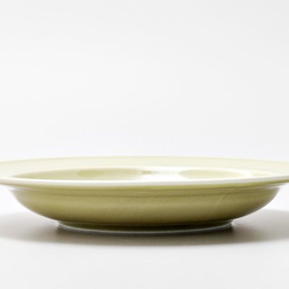 Тарелка глубокая Акварель (бежевый)