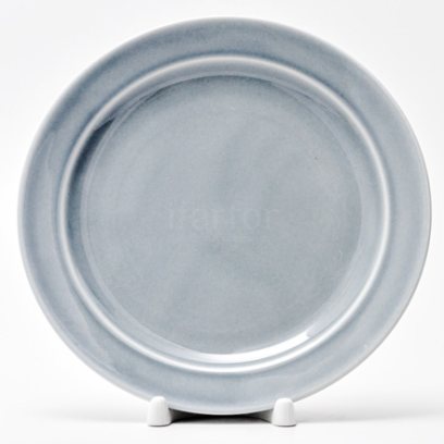 Тарелка мелкая «Акварель (темно-серый)»