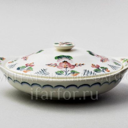 Блюдо с крышкой Донской фаянс 3