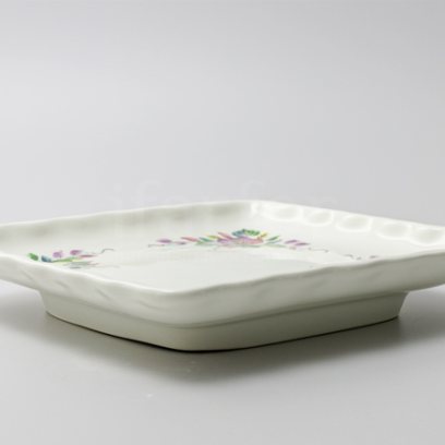 Блюдо квадратное «Шиповник»