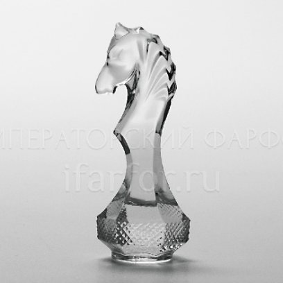 Сувенир Шахматный конь (прозрачный)