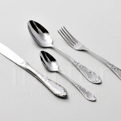 Набор столовых приборов в картонной коробке Без декорирования 6/24 Посольский