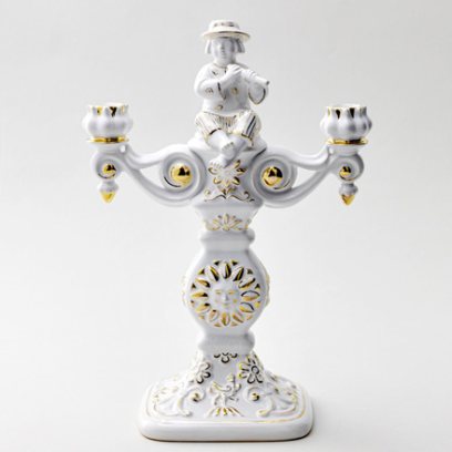 Подсвечник 2-х рожковый Пастушок