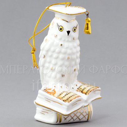 Елочная игрушка Мудрая сова