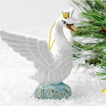 Елочная игрушка «Царевна-Лебедь»