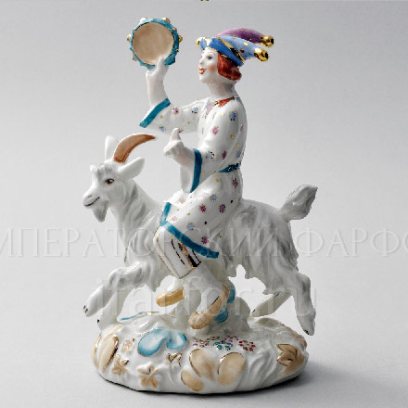 Скульптура Скоморох на козле