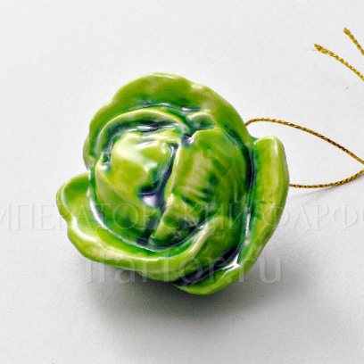 Елочная игрушка «Капуста мини»
