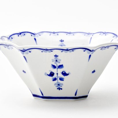 Салатник «Гжель Гулянья»