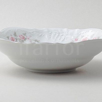 Салатник «Бернадотт Серая роза платина»