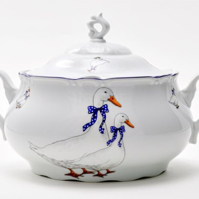 Супница и крышка Констанция Гуси Констанция