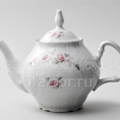 Чайник заварочный «Бернадотт Серая роза платина»