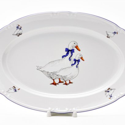 Блюдо овальное Констанция Гуси Констанция