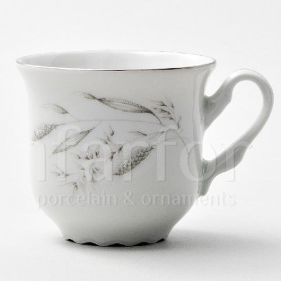 Чашка чайная «Серебряные колосья»