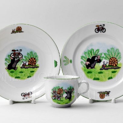 Комплект детский в подарочной коробке Крот и улитка 1/3 THUN