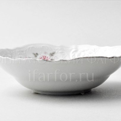 Салатник «Бернадотт Серая роза платина»