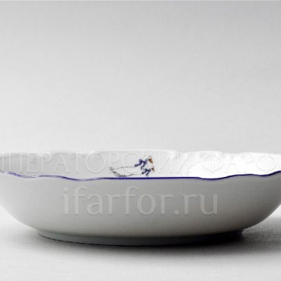 Салатник «Констанция Гуси» Форма: Констанция. Фарфор. 190 мм.