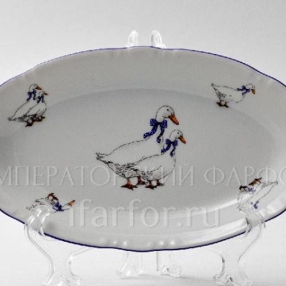 Блюдо овальное «Констанция Гуси»