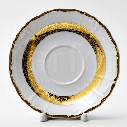 Блюдце «Золотая лента»