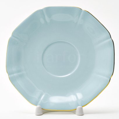 Блюдце чайное «Времена года. Голубой»