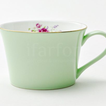 Чашка чайная «Времена года. Салатовый»