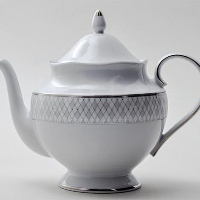 Чайник заварочный второй сорт «Серая сетка Платина»