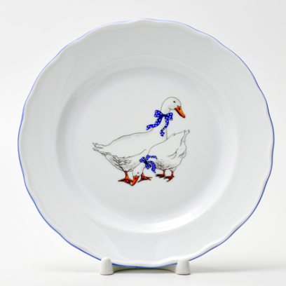Тарелка десертная «Гуси»