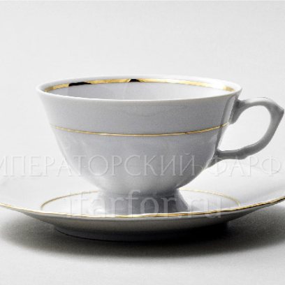 Чашка с блюдцем чайная «Классика» 1/2