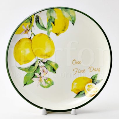 Тарелка для блинов «Лимоны»