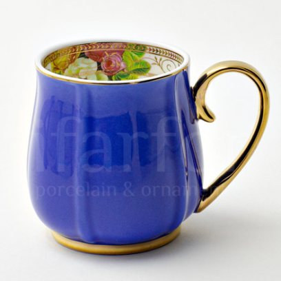 Кружка Радуга Синий Бутон