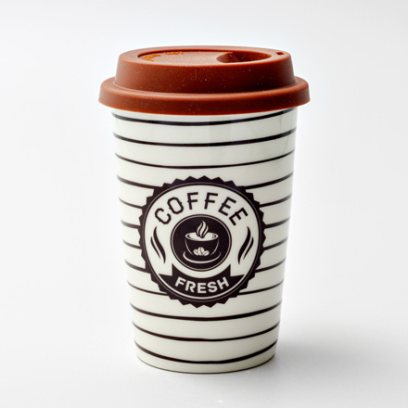 Термокружка «Coffee fresh» 1/2