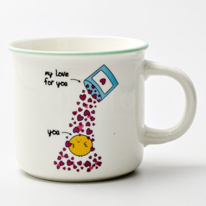 Кружка «My love for you» Форма: Royal Classics. Керамика. 400 мл.