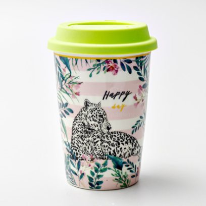 Термокружка «Гепарды 1» 1/2