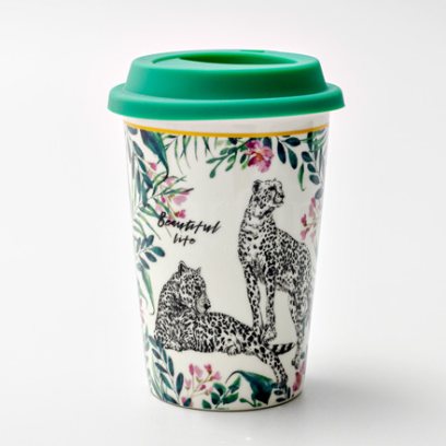 Термокружка «Гепарды 3» 1/2