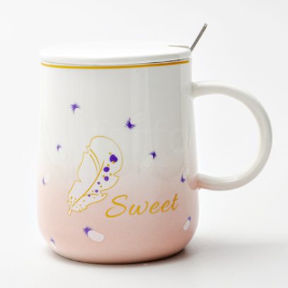 Кружка с крышкой и ложкой «Sweet 2»