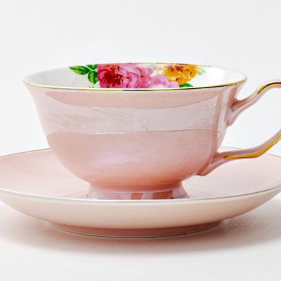 Чашка с блюдцем чайная «Flower 5» 1/2 Форма: Royal Classics. Фарфор. 200 мл.