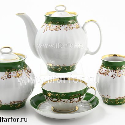 Сервиз чайный «Кружево» 6/15