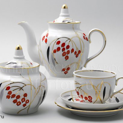 Сервиз чайный «Кизил» 6/20