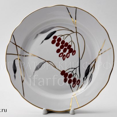 Тарелка мелкая второй сорт «Кизил»