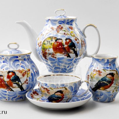 Сервиз чайный «Иней» 6/15